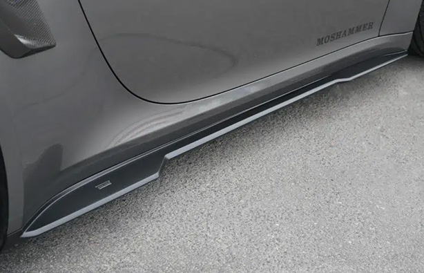 Moshammer 992TT Side Skirts : Suncoast Porsche Parts & Accessories
